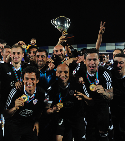 qarabagh-Qarabağ FC was a winner of Azerbaijan Premier League.