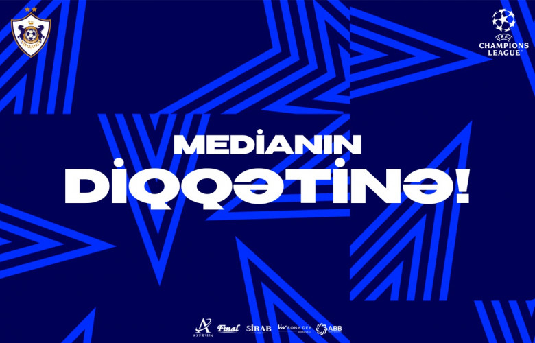 Media nümayəndələrinin diqqətinə!