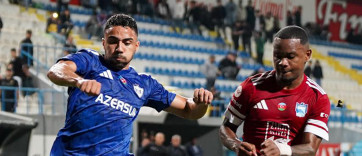 A draw with goals at “Azersun Arena”