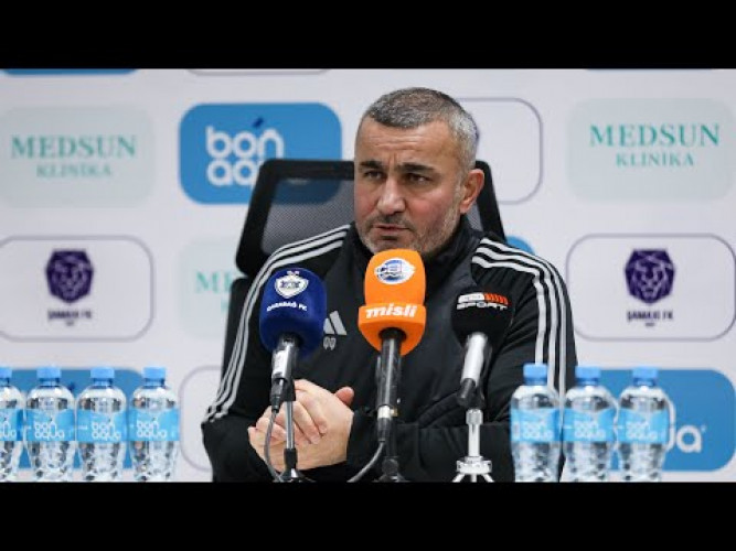 Baş məşqçimiz Qurban Qurbanovun "Şamaxı" ilə oyundan sonra fikirləri