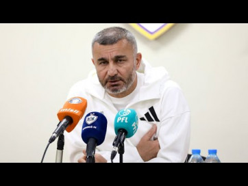 qarabagh tv-Baş məşqçimiz Qurban Qurbanovun "Kəpəz" ilə oyundan sonra fikirləri