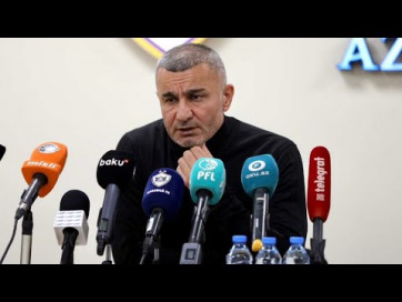 Baş məşqçimiz Qurban Qurbanovun “Karvan-Yevlax” ilə oyundan sonra fikirləri-qarabagh.com