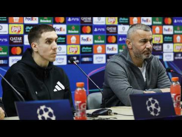 qarabagh tv-Baş məşqçimiz Qurban Qurbanov və Coni Montielin  "Nyukasl" ilə cavab oyunundan öncə fikirləri